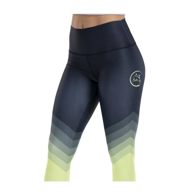 Pokémon Active Pikachu Neon Black & Green Leggings Women Pokémon