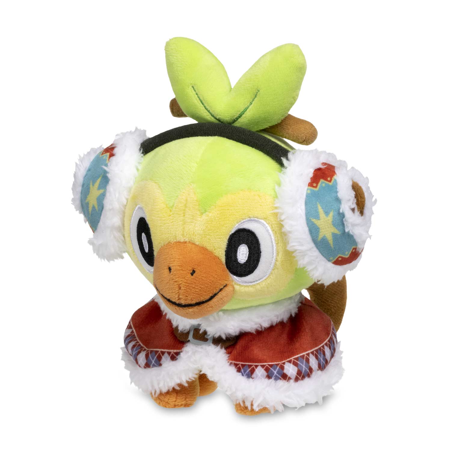 scorbunny pokémon winter carnival poké plush