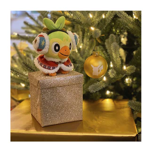 scorbunny pokémon winter carnival poké plush