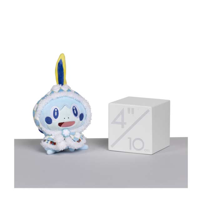 scorbunny pokémon winter carnival poké plush