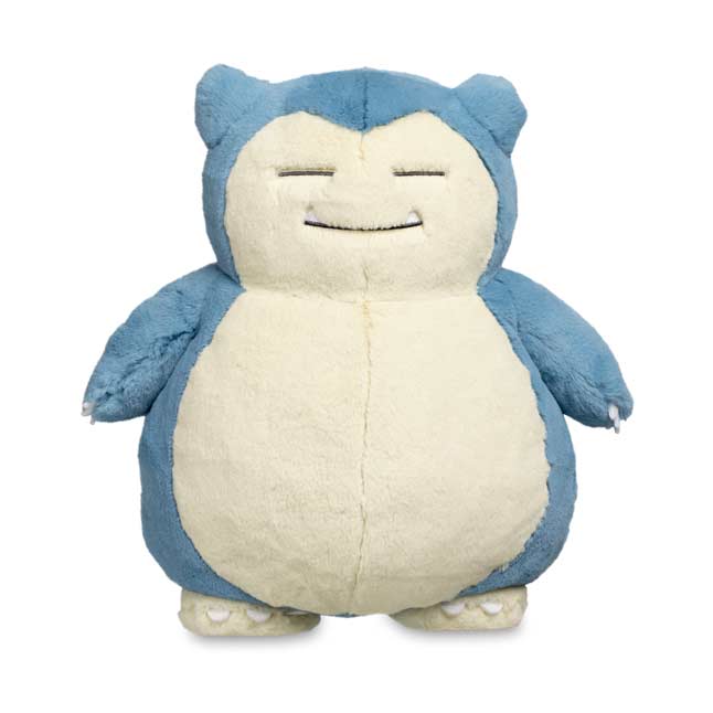 cute snorlax plush