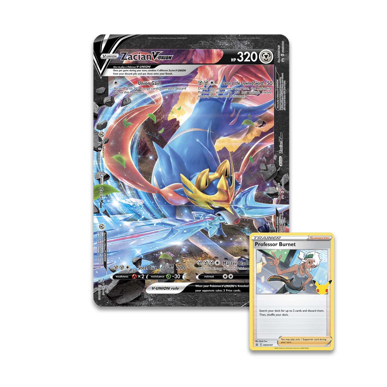 Pokemon Tcg Zacian V Union Special Collection Pokemon Center Official Site
