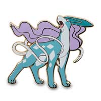 Pokemon Suicune Lapel Pin NM 