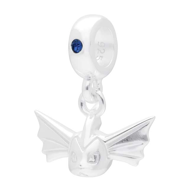 Pokémon Jewelry Charms Vaporeon Sterling Silver Dangle Charm