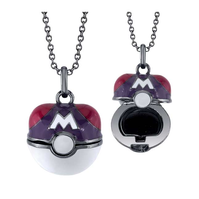 Pokémon Center × RockLove: Master Ball Locket Necklace | Pokémon Center