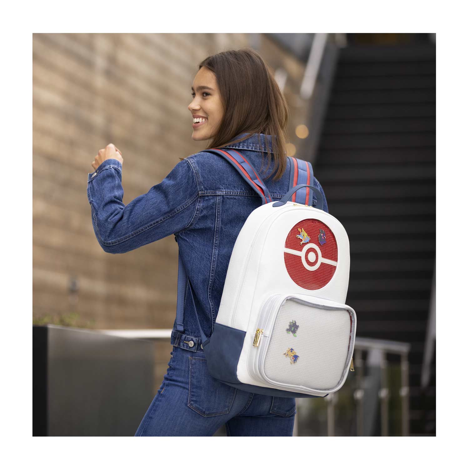 loungefly pin trader backpack