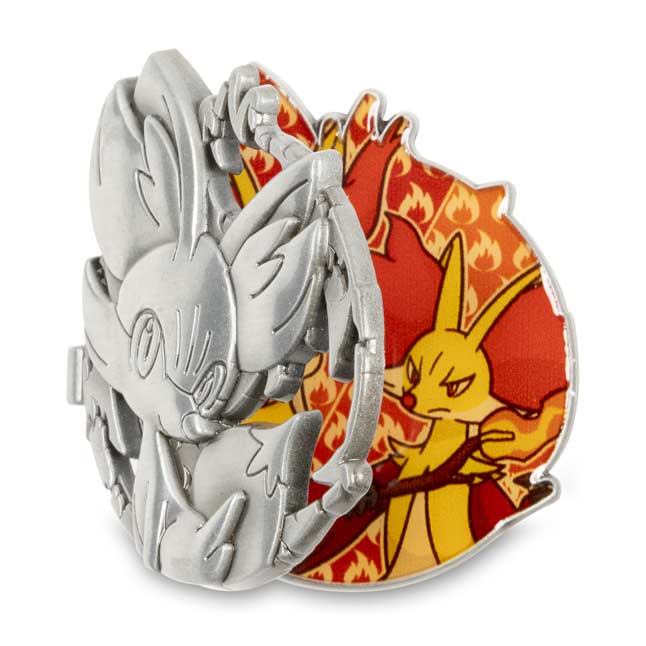 Fennekin Braixen And Delphox Evolution Pokémon Pin Pokémon Center