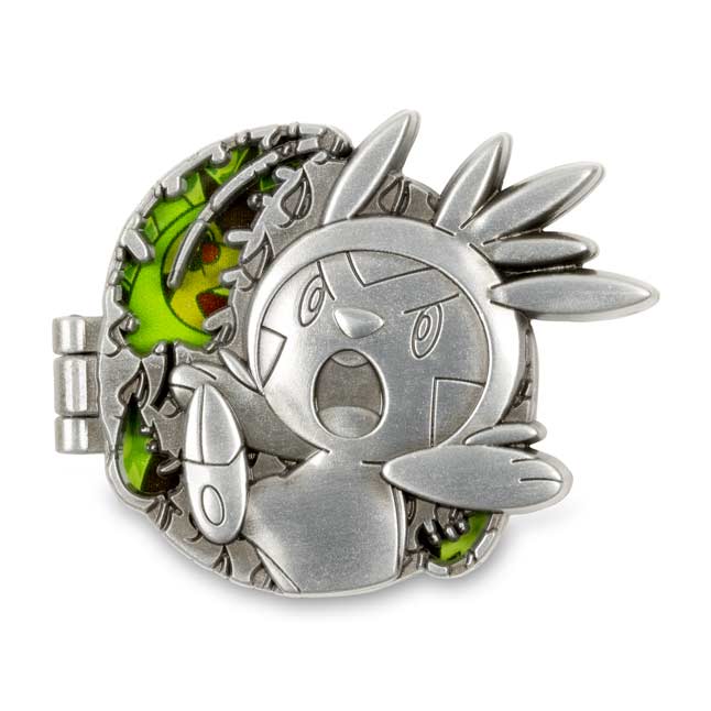 Chespin Quilladin Chesnaught Evolution Pokemon Pin Pokemon Center Official Site