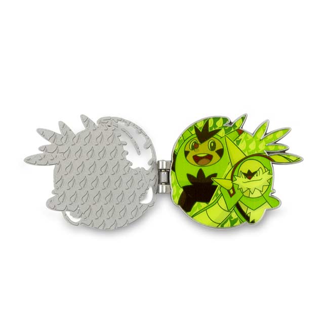 Chespin Quilladin Chesnaught Evolution Pokemon Pin Pokemon Center Official Site