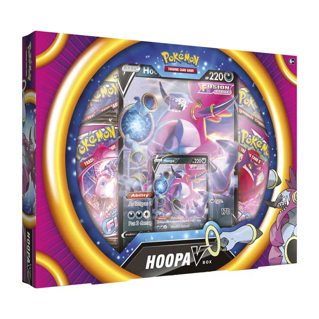 long Hub Keelholte Pokémon TCG: Hoopa V Box | Pokémon Center Canada Official Site