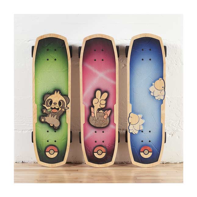 Pokémon Center × Bear Walker: Snom Skateboard | Pokémon Center Official