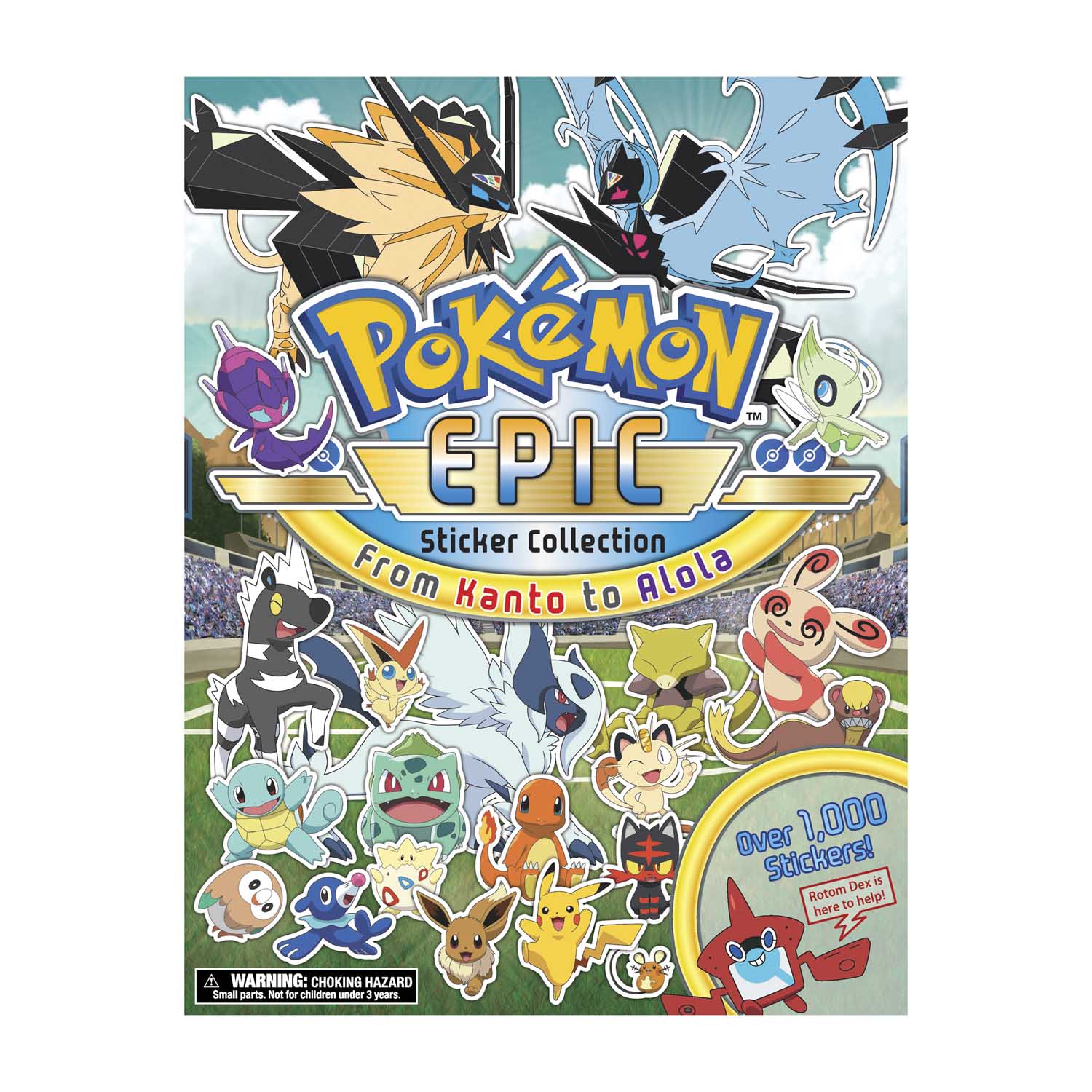 Pokémon Epic Sticker Collection: From Kanto to Alola | Pokémon Center  Official Site