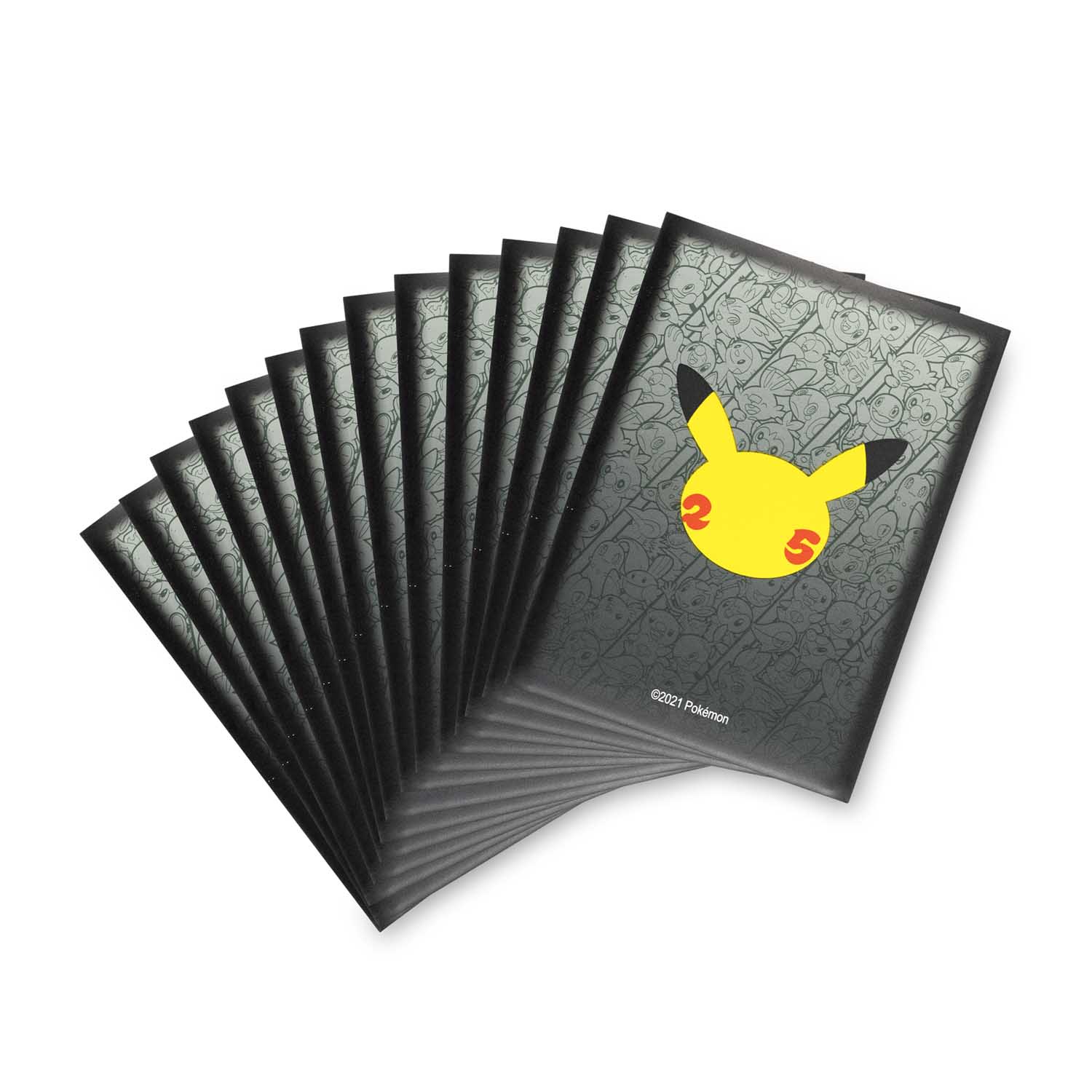 New Sealed Pokemon Celebrations 25th Anniversary Trading Card Sleeves Pack 65 