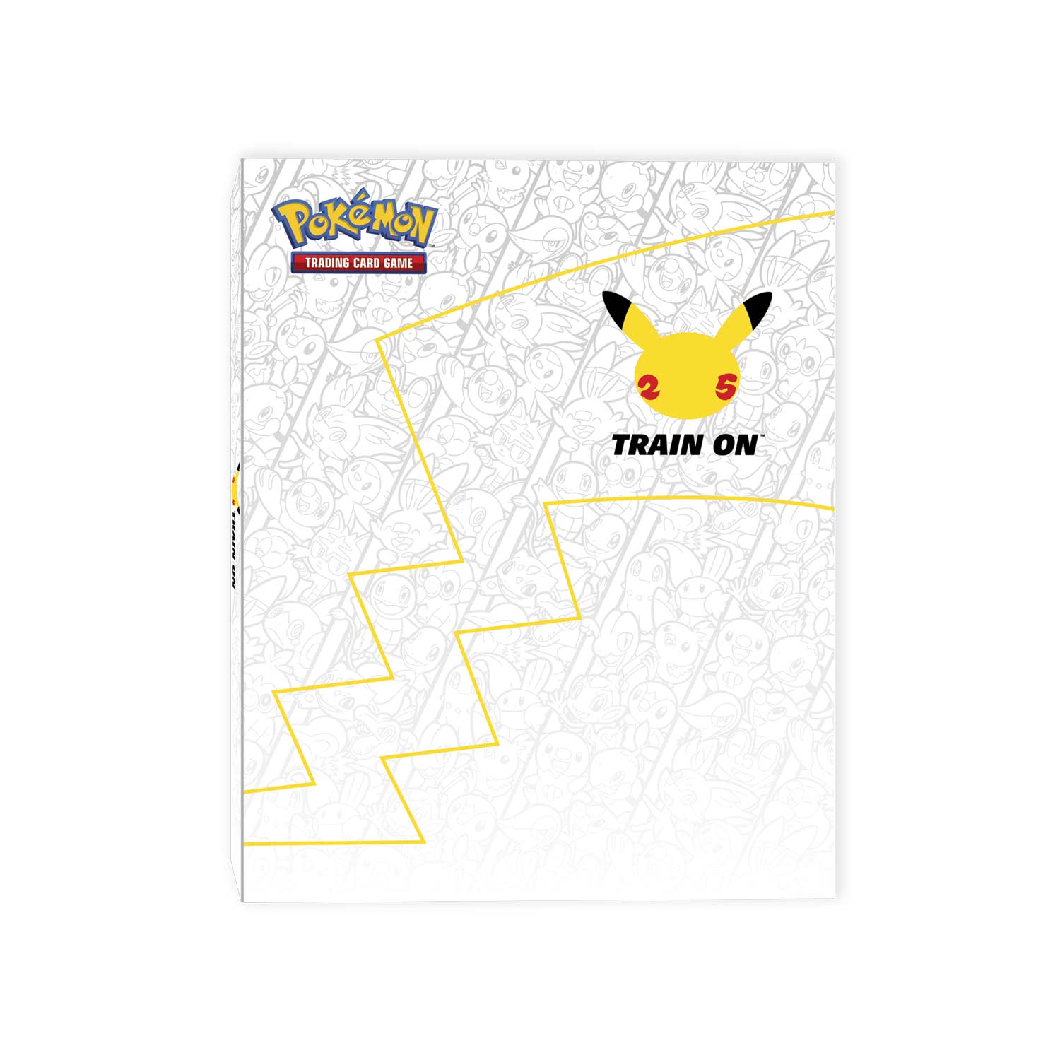 Pokemon 25th Anniversary First Partner Collector’s Binder & Jumbo Pikachu Card 