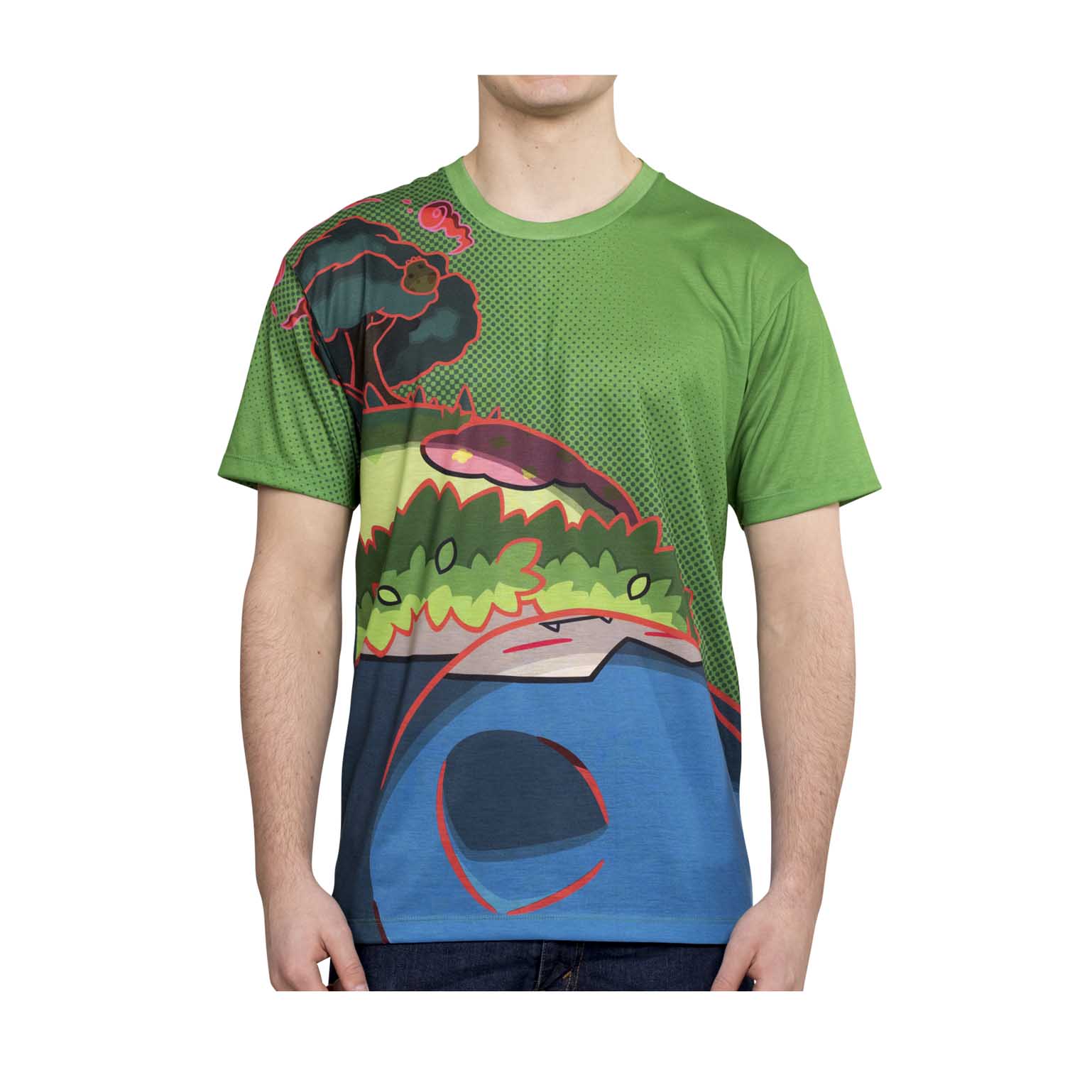 Gigantamax Snorlax Allover-Print T 