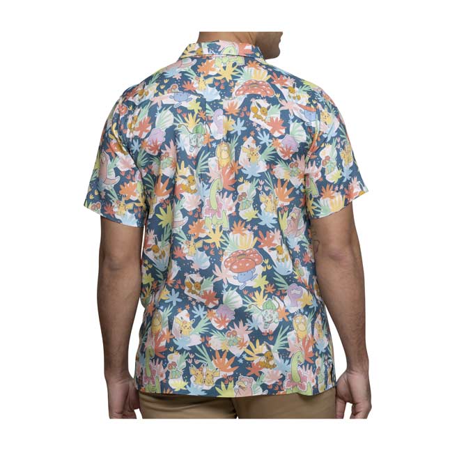 Pokémon Tropical Blossoming Friendships Tropical Shirt - Adult ...