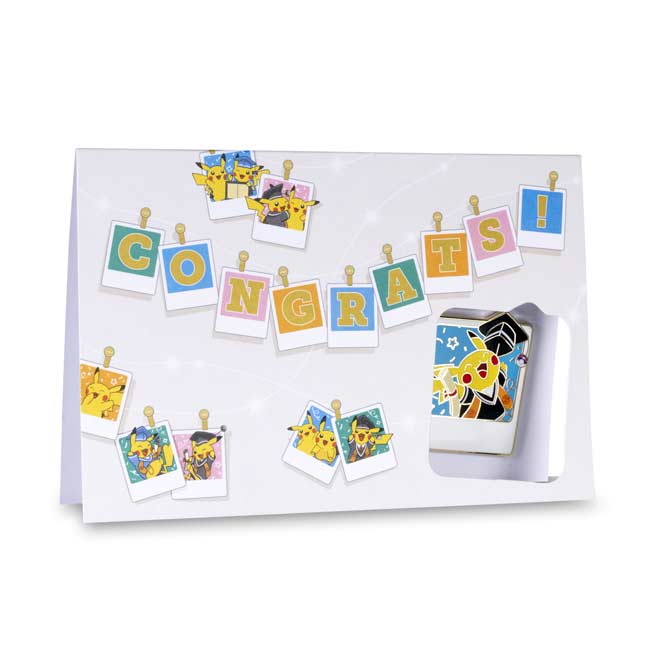 graduation pikachu card