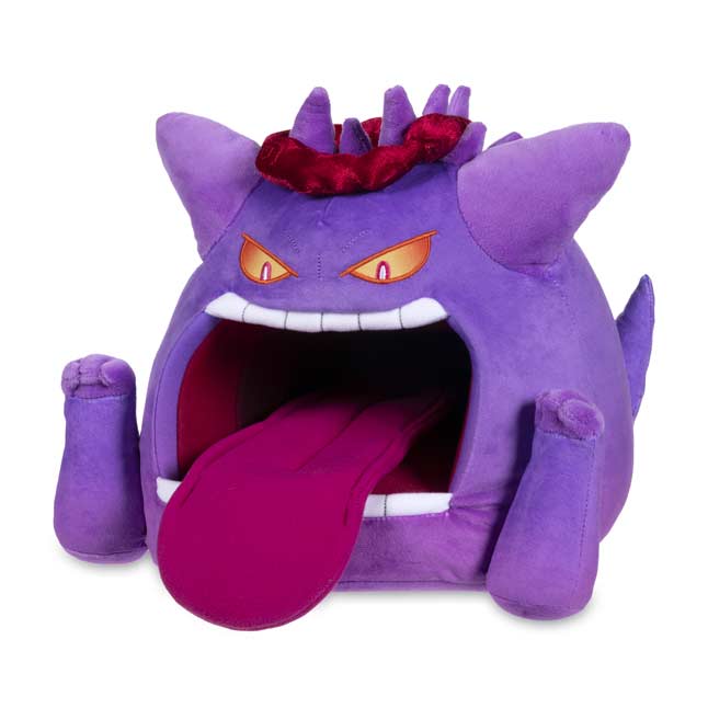 Pokemon Ghost & Poison Type Purple Mega Gengar Soft Plush Toy Stuffed Doll-9 In