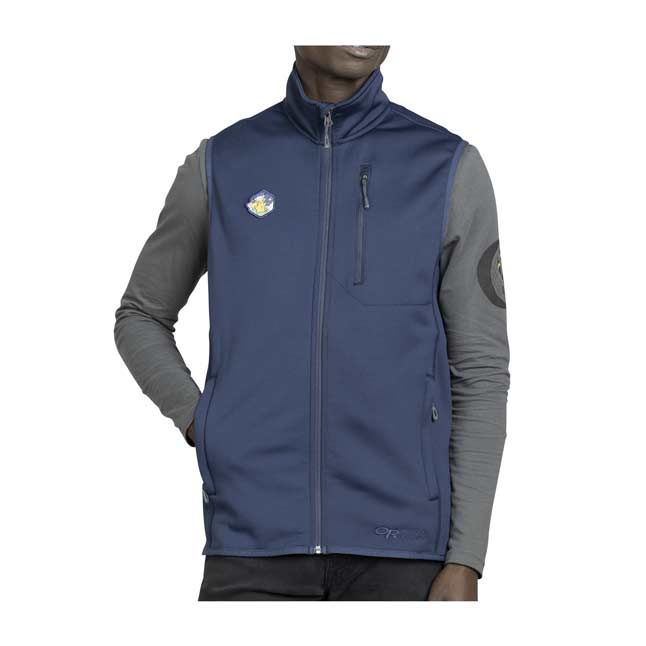 fleece zip up vest