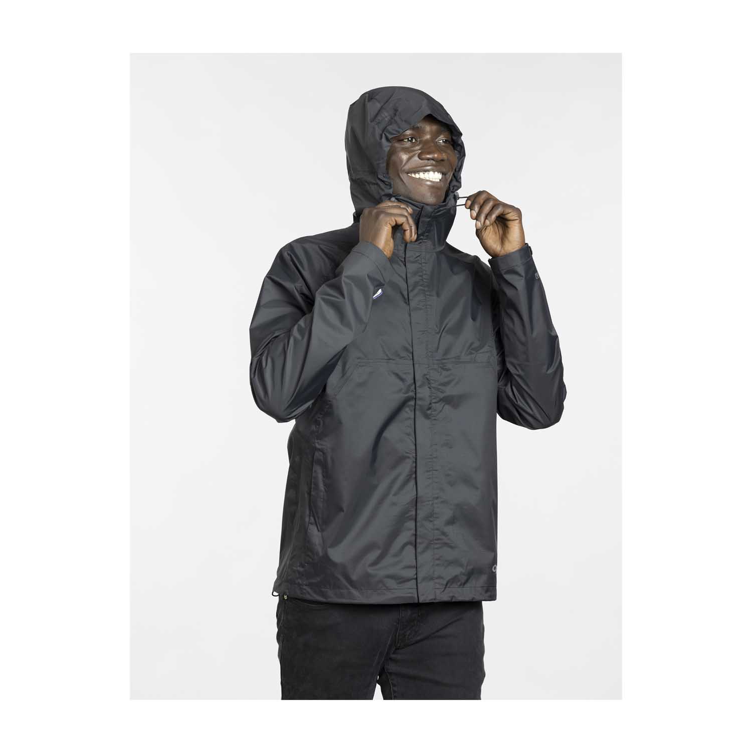Apollo Black Rain Jacket 