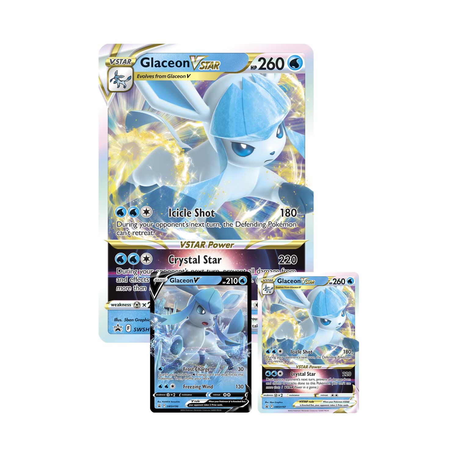 Pokemon Tcg Glaceon Vstar Special Collection Pokemon Center Official Site