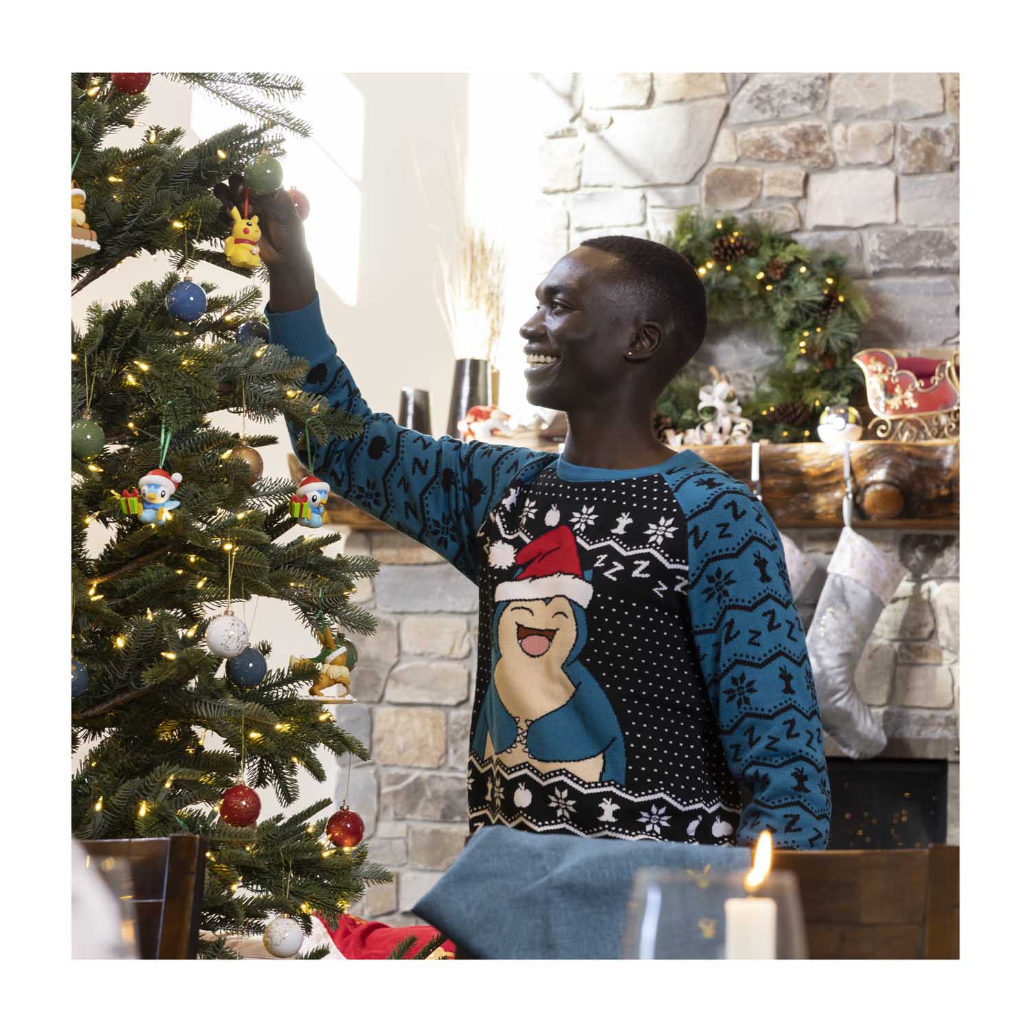 Snorlax Holiday Knit Sweater - Adult 