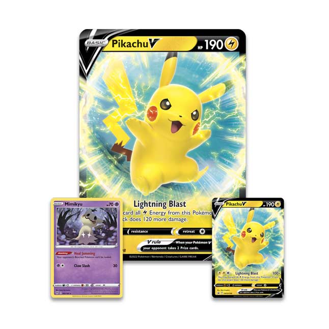 pokemon tcg pikachu v