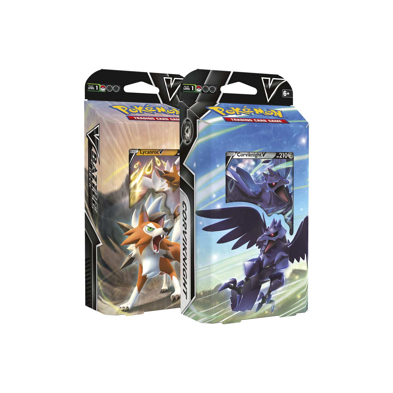 Pokémon TCG: V Battle Deck (Lycanroc vs. Corviknight) | Pokémon Center  Official Site