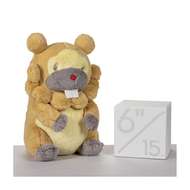 Bidoof Comfy Friends Plush 14 In Pokemon Center Official Site