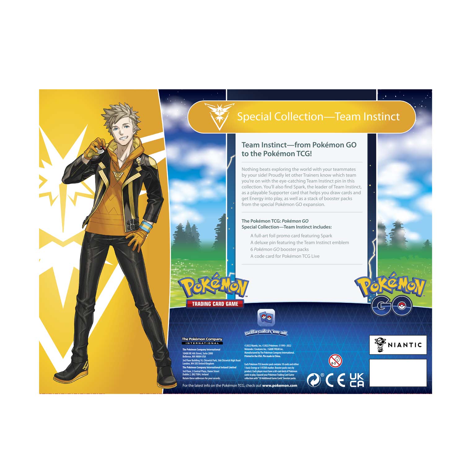 Pokémon TCG: Pokémon GO Special Collection (Team Instinct) | Pokémon Center  Official Site