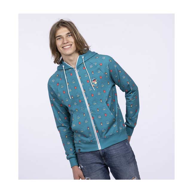 all over print zip up hoodie