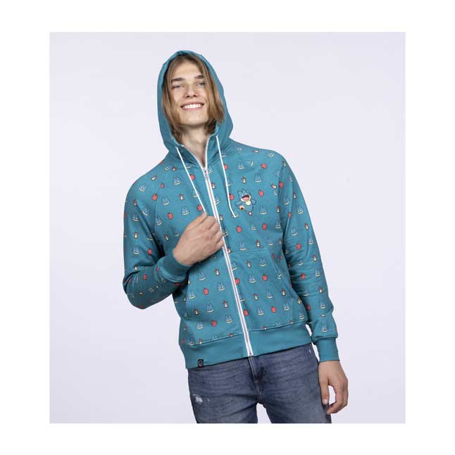 all over print zip up hoodie