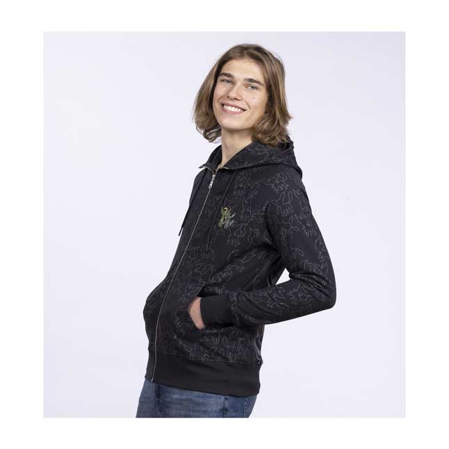 all over print zip up hoodie