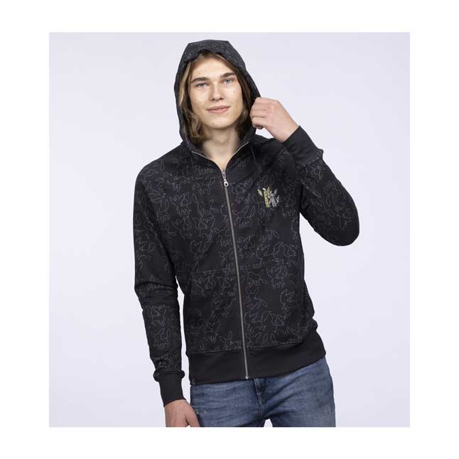 all over print zip up hoodie