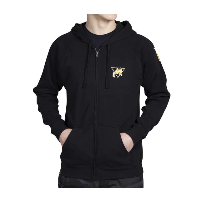 Pikachu Pokémon Active Black Fitted Zip 