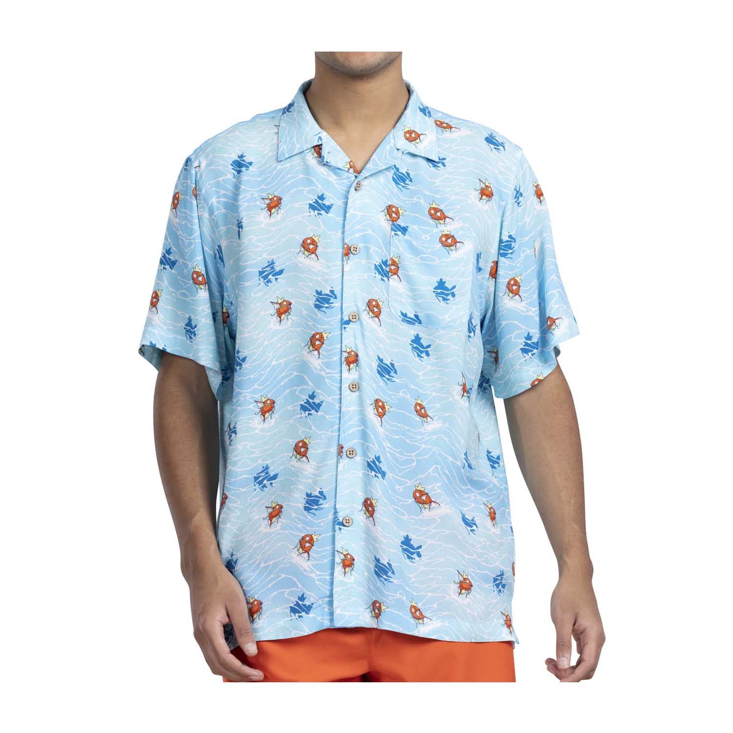 Pokémon Tropical Magikarp Waves Tropical Shirt - Men | Pokémon Center UK  Official Site