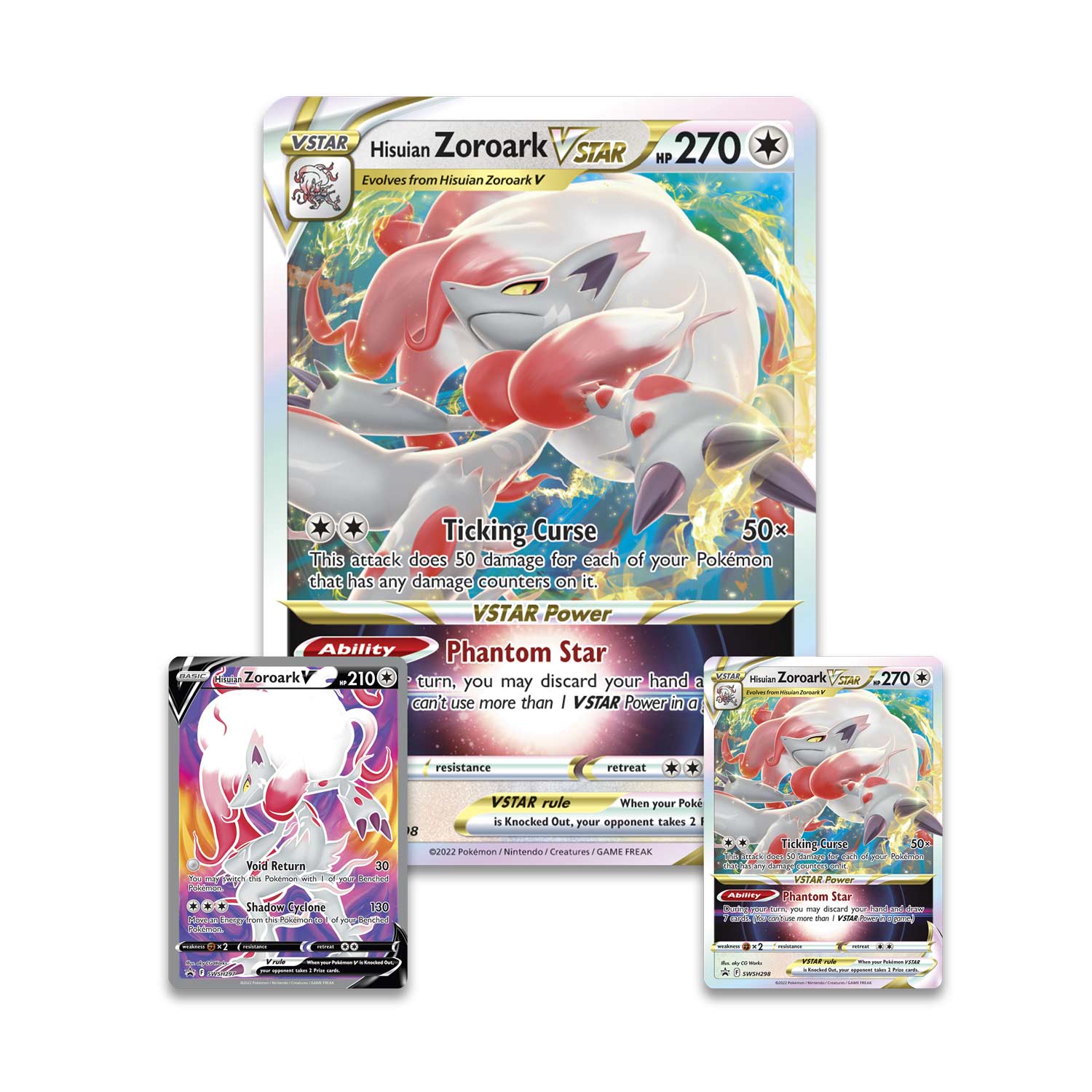 Pokémon TCG: Hisuian Zoroark VSTAR Premium Collection | Pokémon Center  Official Site