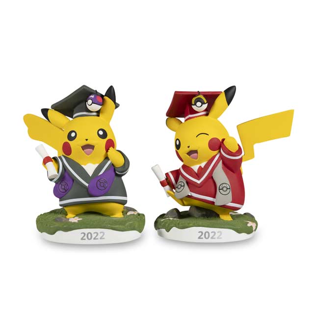 pikachu graduation figure