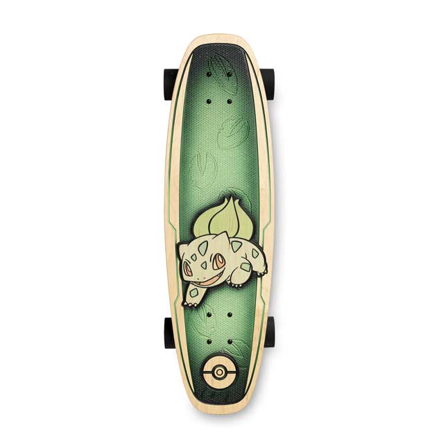 Pokémon Center × Bear Walker: Bulbasaur Skateboard | Pokémon Center