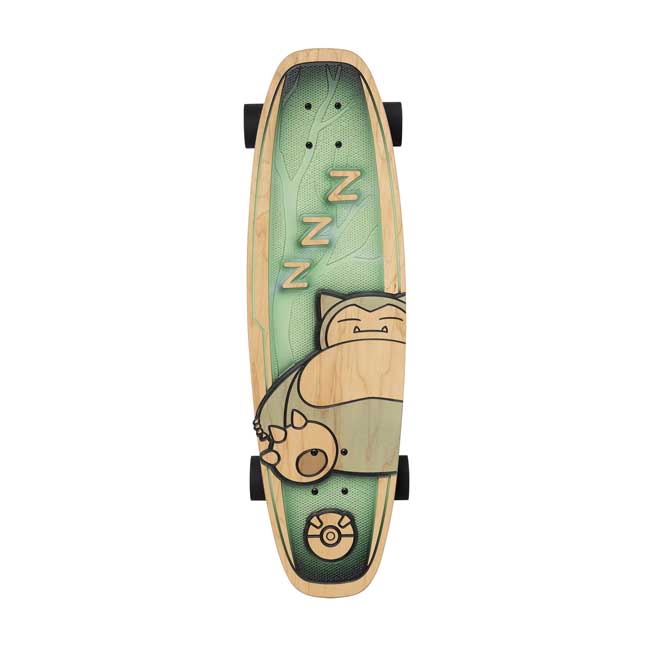 Pokémon Center × Bear Walker: Snorlax Skateboard | Pokémon Center