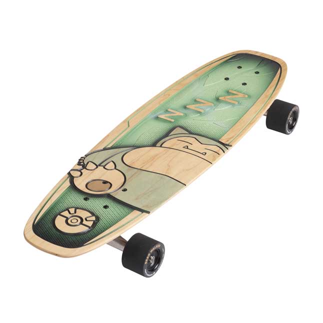 Pokémon Center × Bear Walker: Snorlax Skateboard | Pokémon Center