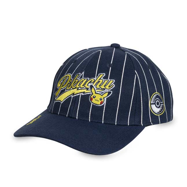 Pikachu Navy Stripe Baseball Hat (One 