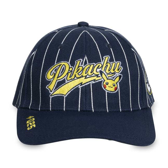 Pikachu Navy Stripe Baseball Hat (One 