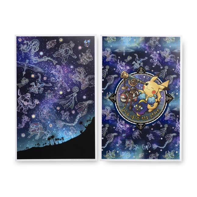 Look Upon The Stars Posters 2 Pack Pokemon Center Official Site