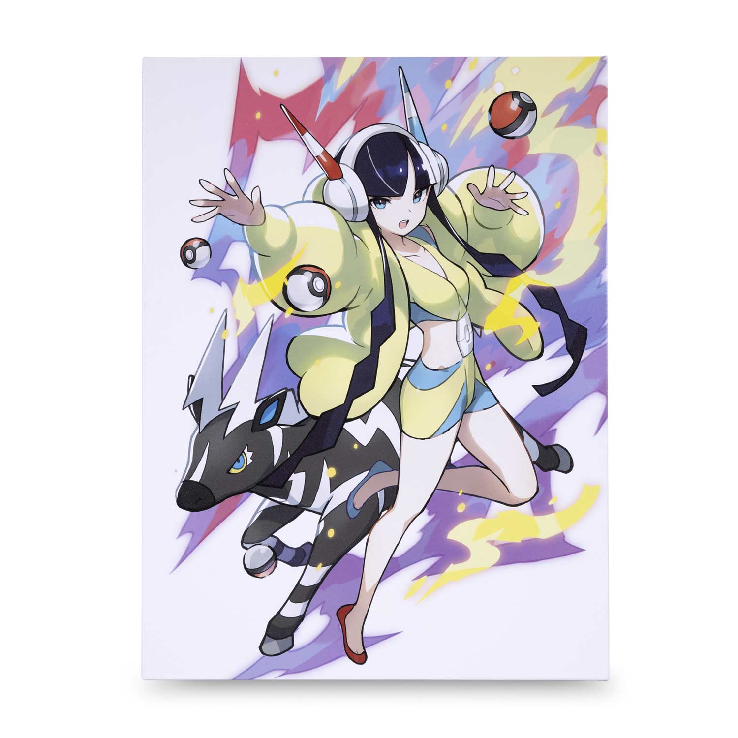 Pokémon Trainers: Elesa Canvas Wall Art