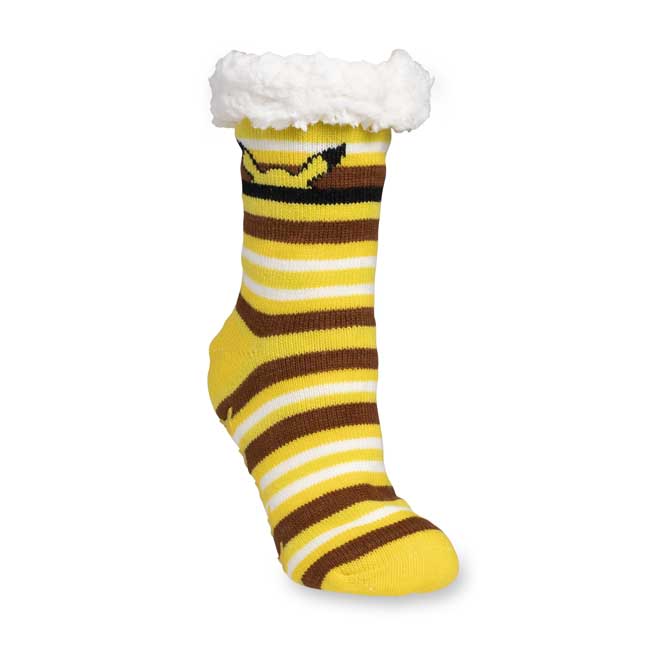 Hidden Pikachu Fleece Socks (One SizeAdult) Pokémon Center Official Site