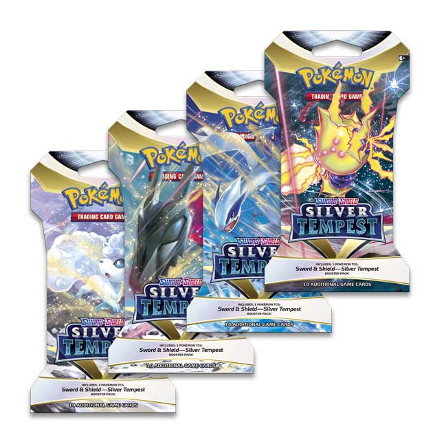 Pokémon TCG Sword & ShieldSilver Tempest Sleeved Booster Pack (10