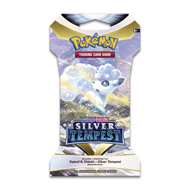 Pokémon TCG Sword & ShieldSilver Tempest Sleeved Booster Pack (10 Cards) Pokémon Center