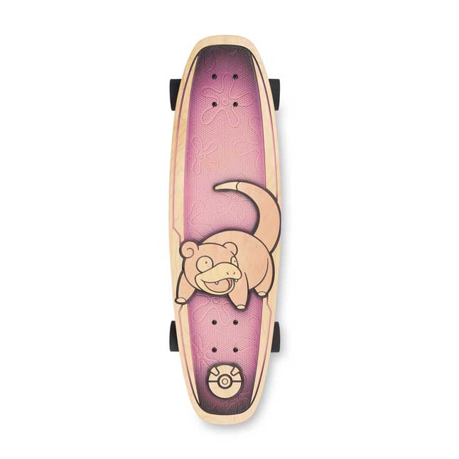 Pokémon Center × Bear Walker: Slowpoke Skateboard | Pokémon Center