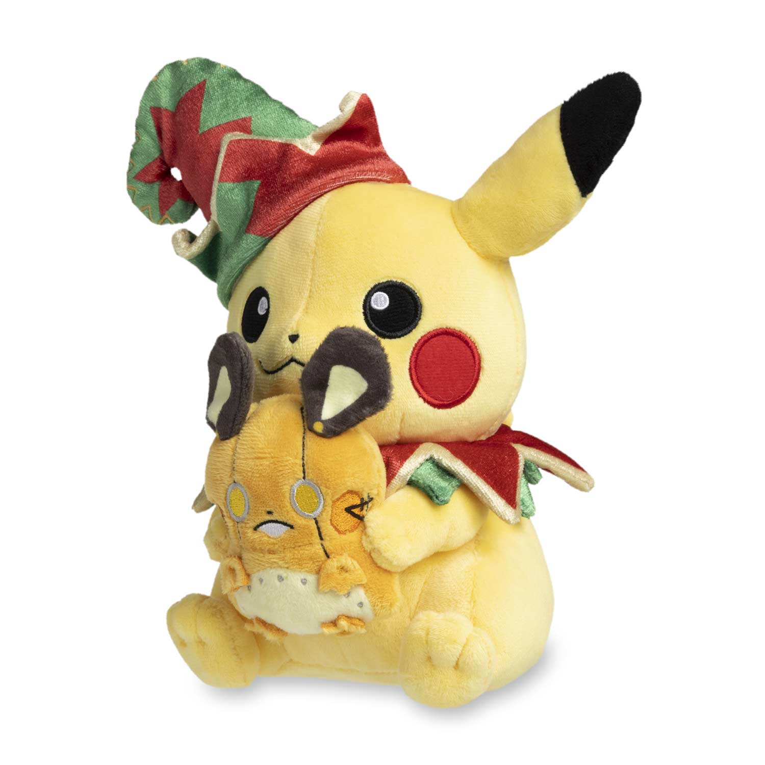 holiday pikachu plush